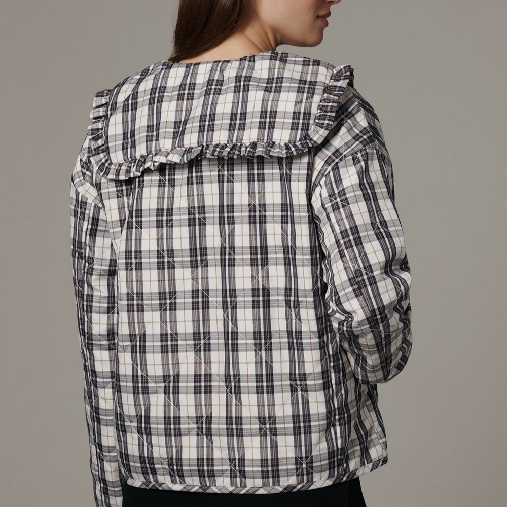 Maeve Hazel Quilted Plaid Jacket - Picture 3 of 6